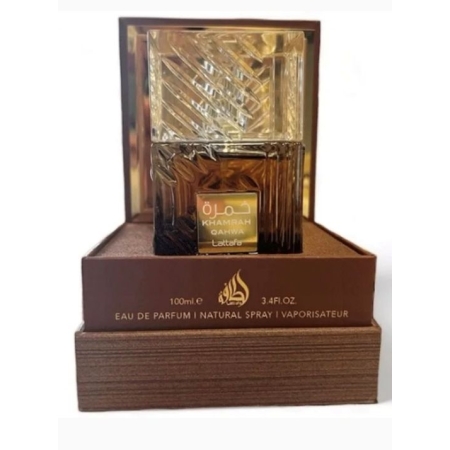 LATTAFA KHAMRAH QAHWA WODA PERFUMOWANA PERFUMY ARABSKIE UNISEX EDP 100 ml